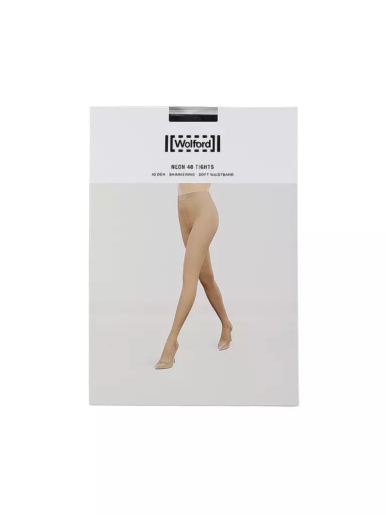 WOLFORD | Medias NEON 40 nearly black | Gris