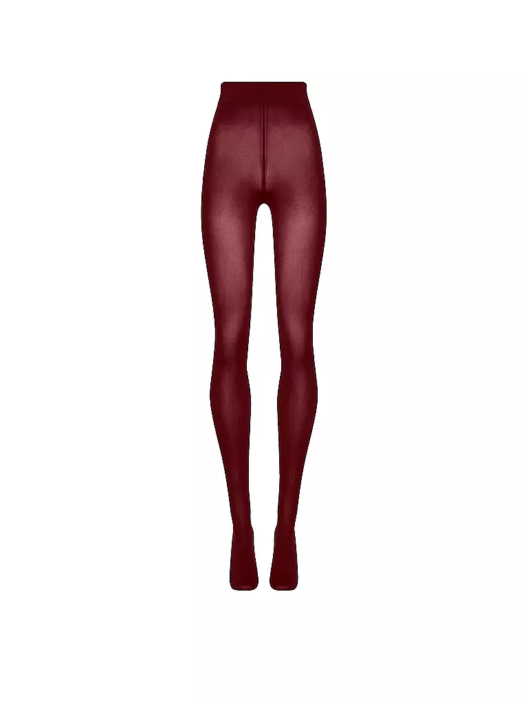 WOLFORD | Medias VELVET 66 DEN midnight red | Rojo oscuro