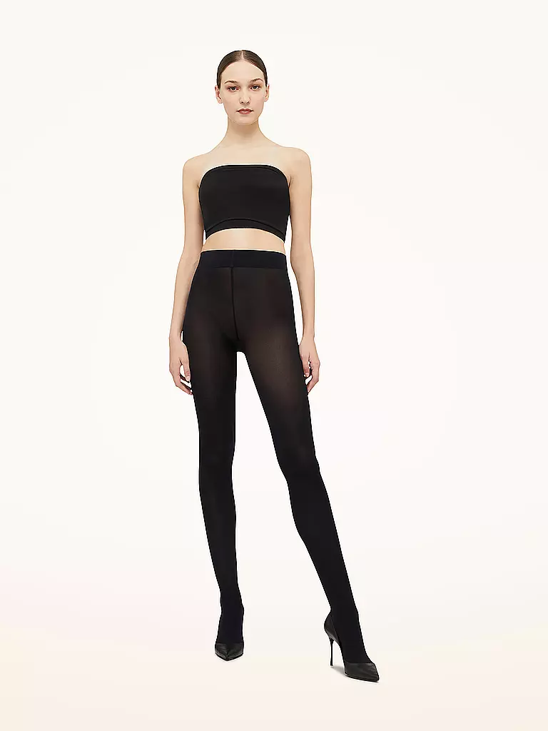 WOLFORD | Medias VELVET DE LUXE 66 admiral | Azul