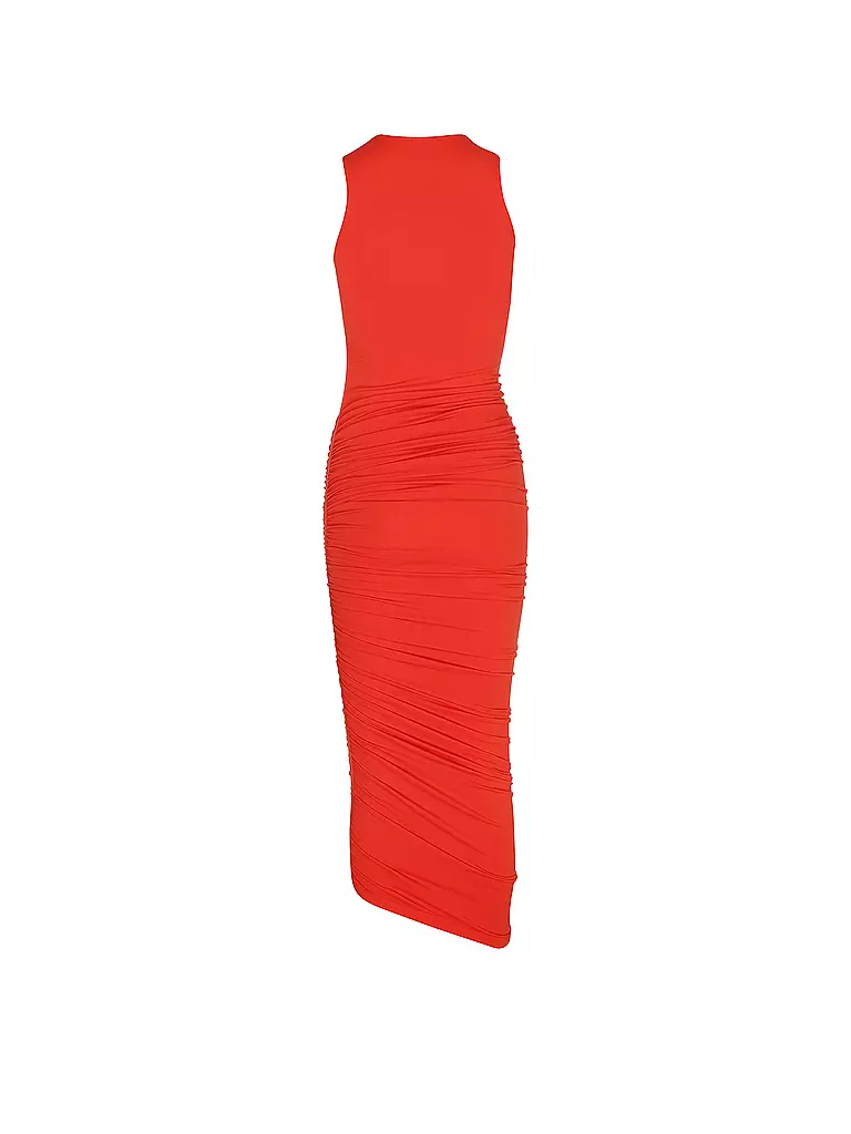 WOLFORD | Midikleid CRESCENT | Rojo
