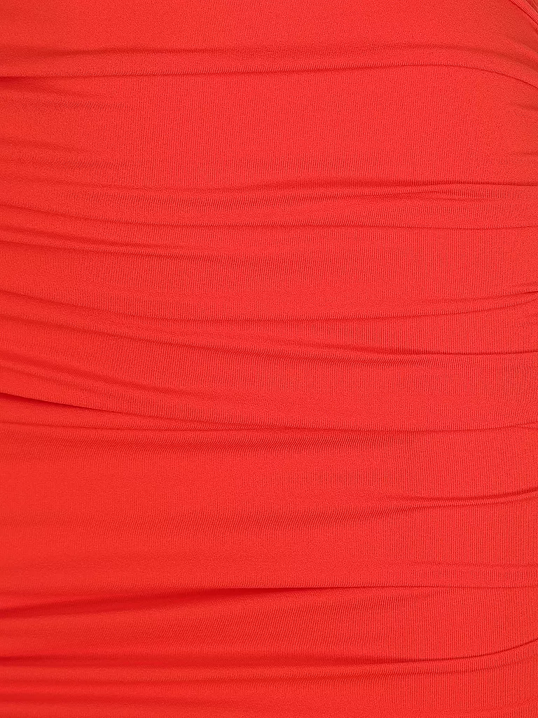WOLFORD | Midikleid CRESCENT | Rojo