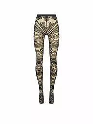 WOLFORD | Modestrumpfhose  WOLFORD x ETRO grey/black | Negro