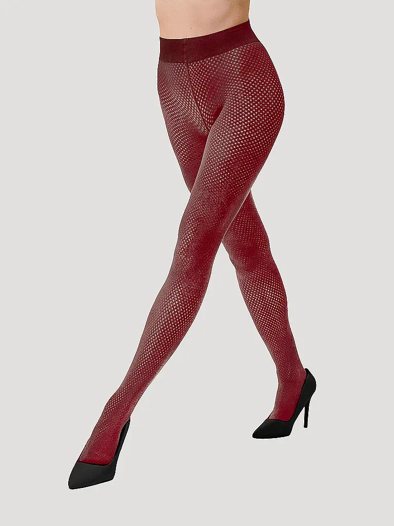 WOLFORD | Modestrumpfhose COTTON DOT midnight |