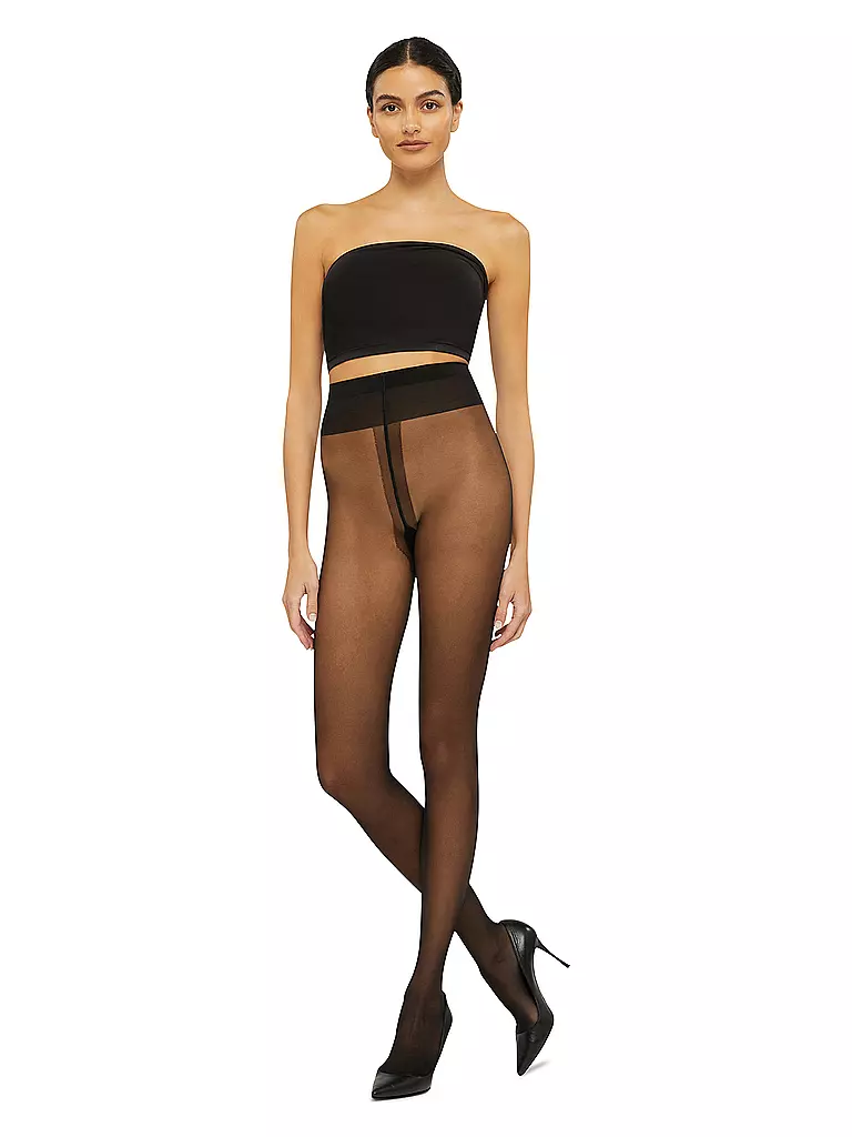 WOLFORD | Modestrumpfhose INDIVIDUAL 10 DEN black | Negro