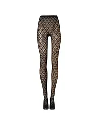 WOLFORD | Modestrumpfhose MERMAID NET Black | Negro