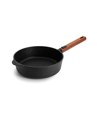WOLL | Sartén de borde alto con mango de madera 24cm ECO-LOGIC Antiadherente