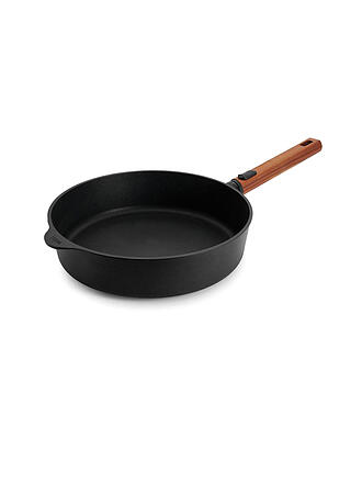 WOLL | Sartén con borde alto y mango de madera de 28 cm ECO-LOGIC Antiadherente