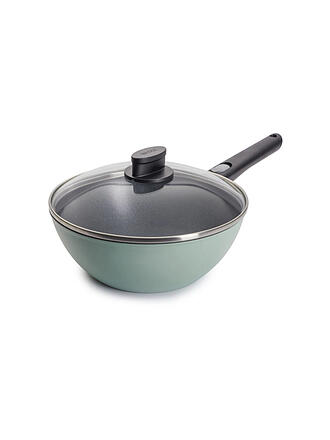 WOLL | Wok con tapa 24cm/3l ECOLOUR Verde Jade