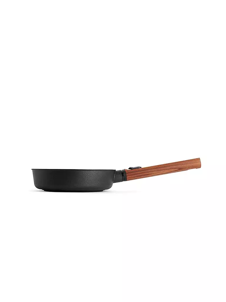 WOLL | Sartén con mango de madera 20cm ECO-LOGIC Antiadherente | Negro