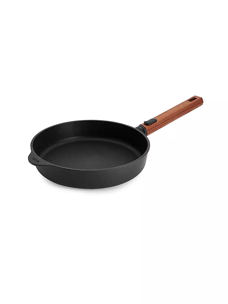 WOLL | Sartén con mango de madera 24cm ECO-LOGIC Antiadherente | Negro