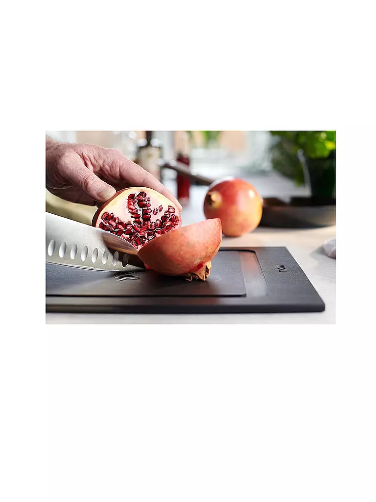 WOLL | Tabla de cortar CUT and SERVE 35x25cm Negro | Negro