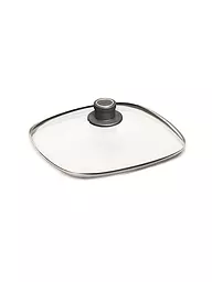 WOLL | Tapa de cristal cuadrada de 26x26 cm | Transparente