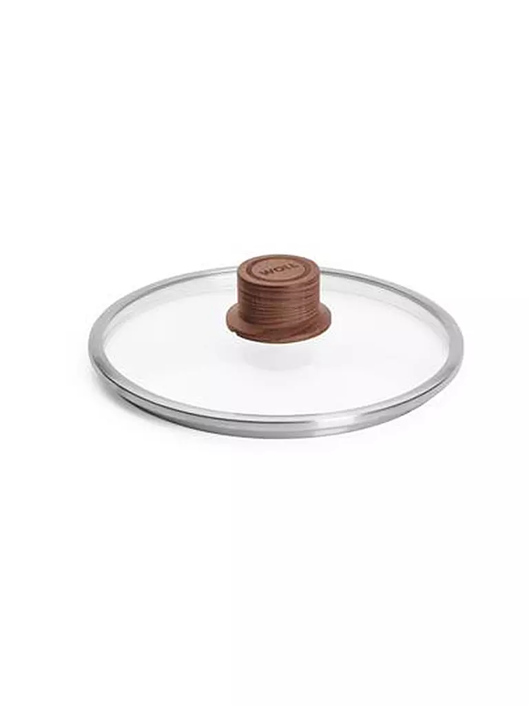 WOLL | Tapa de cristal ECO-LOGIC 20cm Cristal/Madera | Transparente