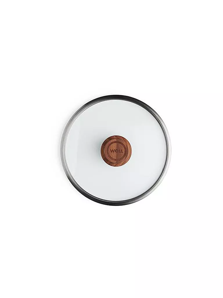 WOLL | Tapa de cristal ECO-LOGIC 20cm Cristal/Madera | Transparente