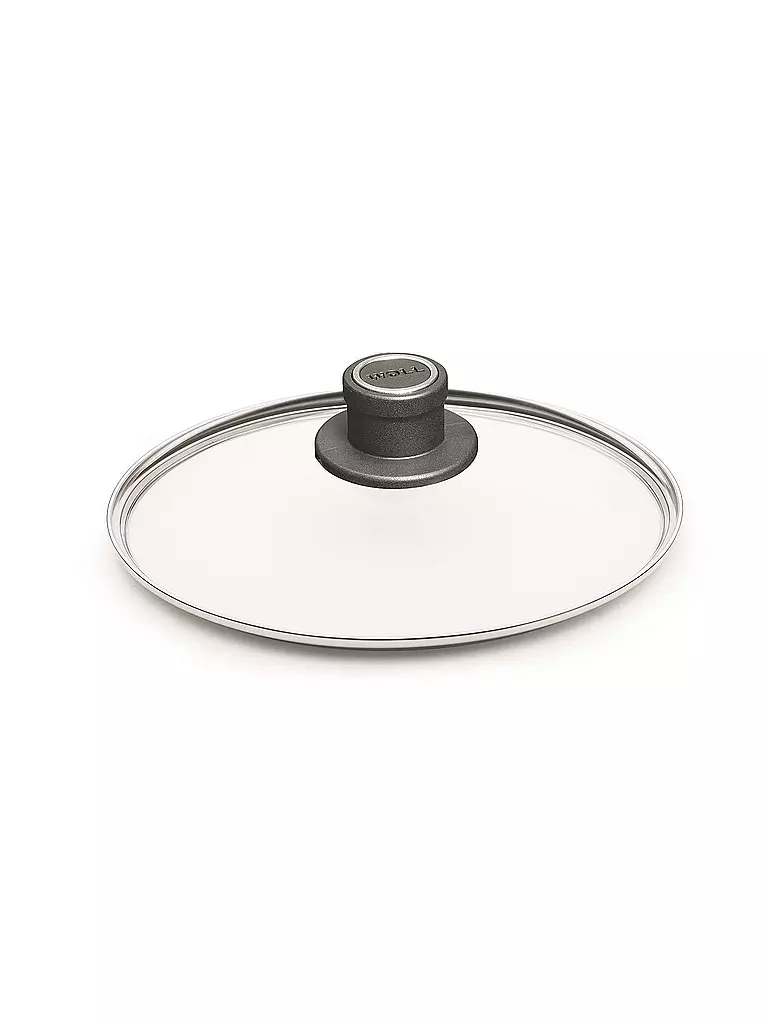 WOLL | Tapa de cristal redonda de 24 cm | Transparente