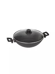 WOLL | Wok con tapa de cristal Nowo Titanium 32cm Antiadherente | Negro
