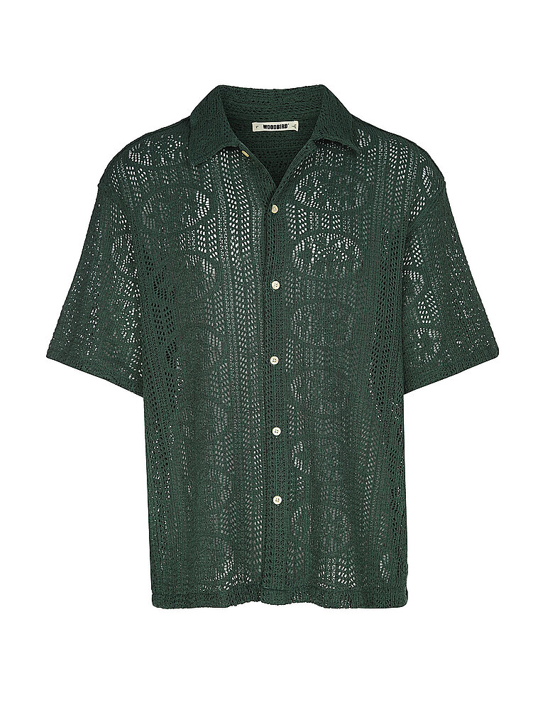 Poloshirt WBWANG verde oscuro XL