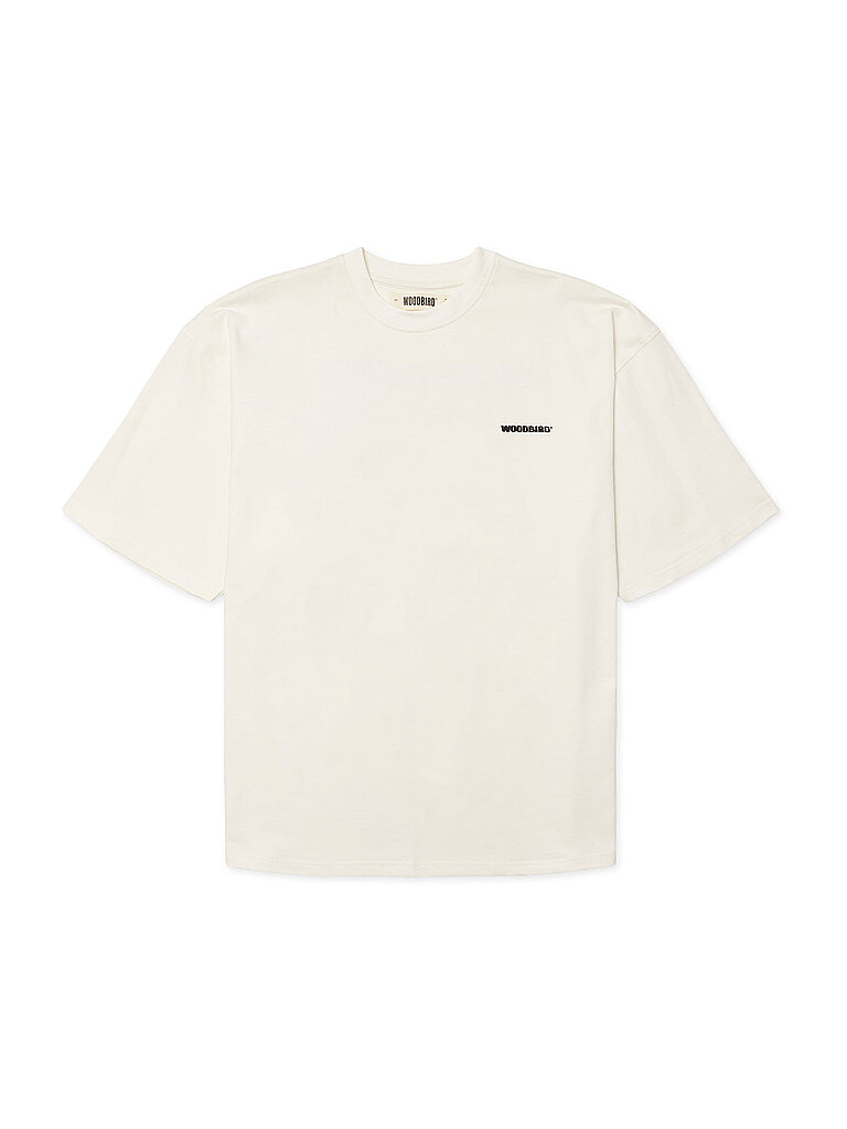 Woodbird Camiseta WBBEAM TRAM blanco