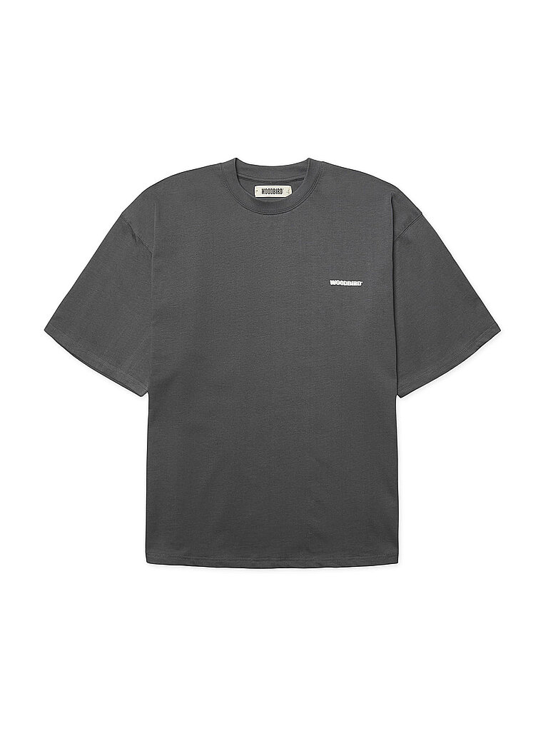 Woodbird Camiseta WBBEAM TRAM gris