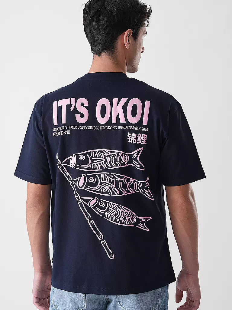 WOODBIRD | Camiseta WBBAINE KOI | 