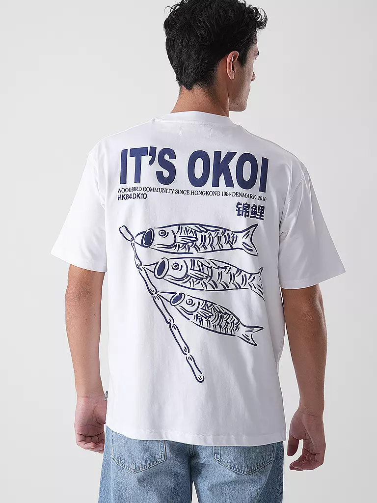 WOODBIRD | Camiseta WBBAINE KOI | 