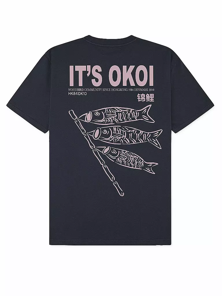 WOODBIRD | Camiseta WBBAINE KOI | 