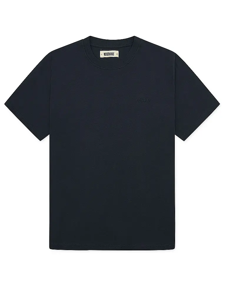WOODBIRD | Camiseta WBBAINE | Azul oscuro