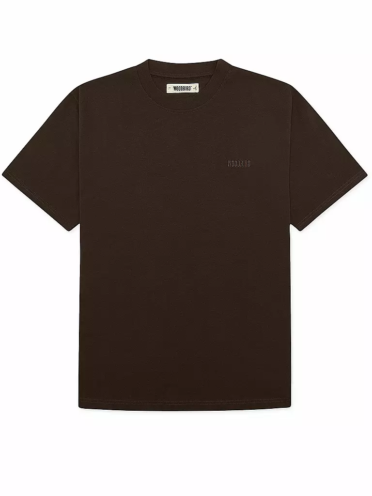 WOODBIRD | Camiseta WBBAINE | Marrón