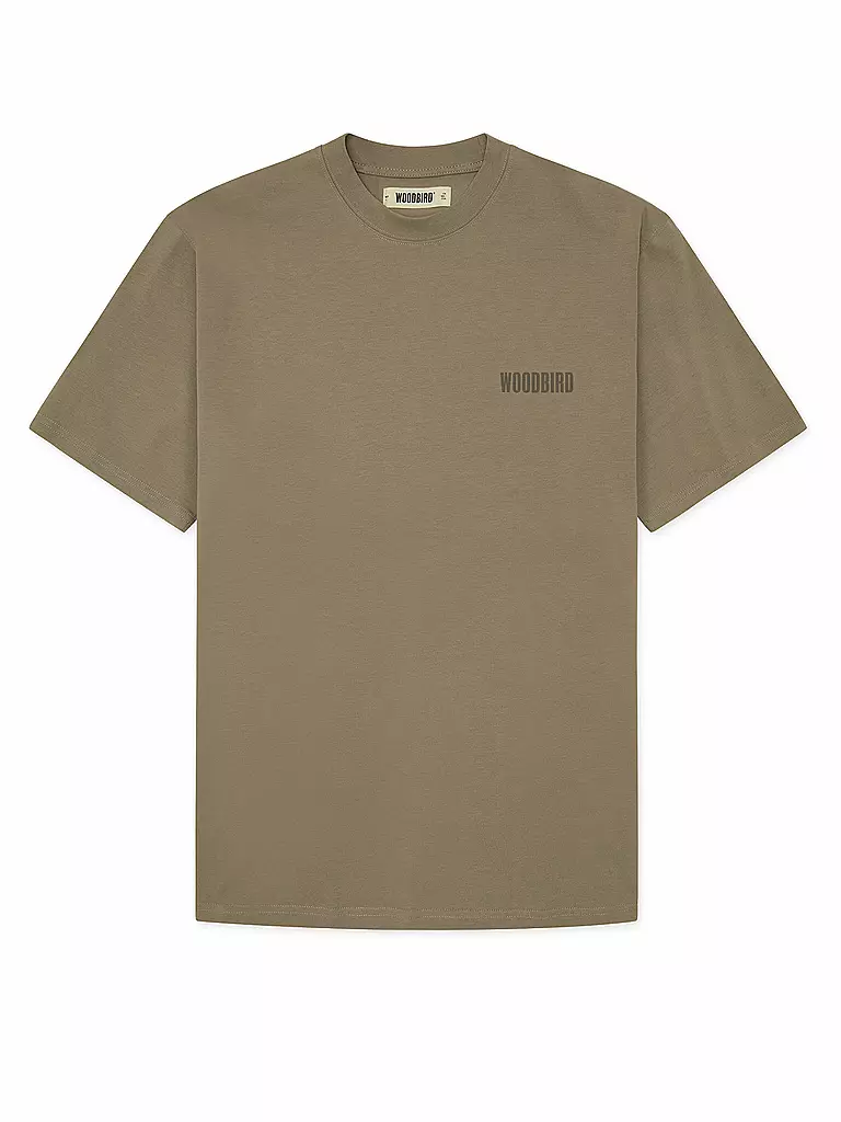 WOODBIRD | Camiseta WBBAINE | Marrón claro