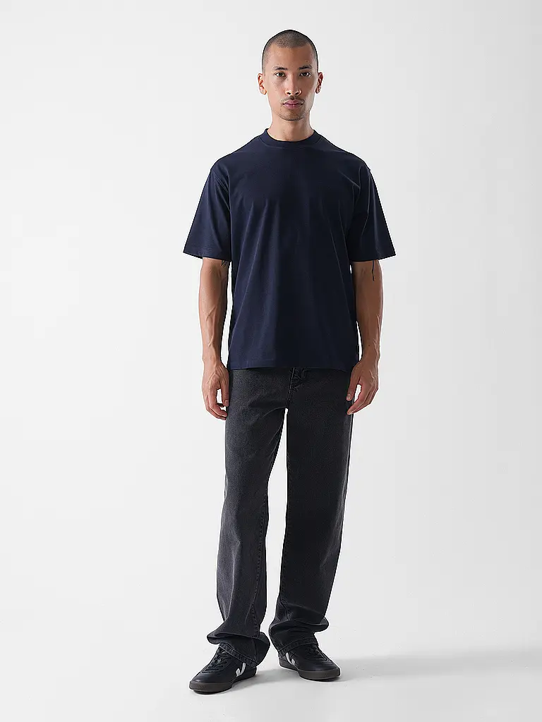 WOODBIRD | Camiseta WBBAINE | Azul oscuro