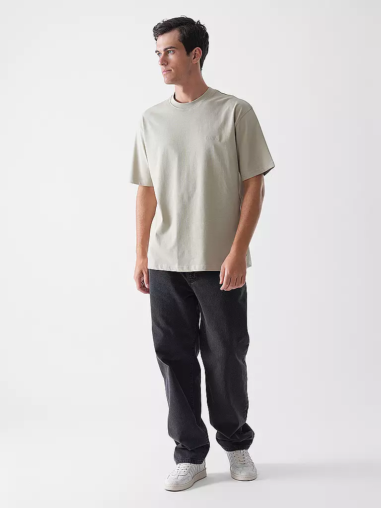 WOODBIRD | Camiseta WBBAINE | Gris claro
