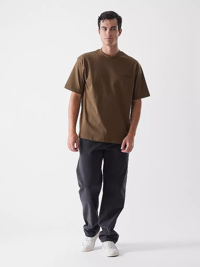 WOODBIRD | Camiseta WBBAINE | Marrón claro