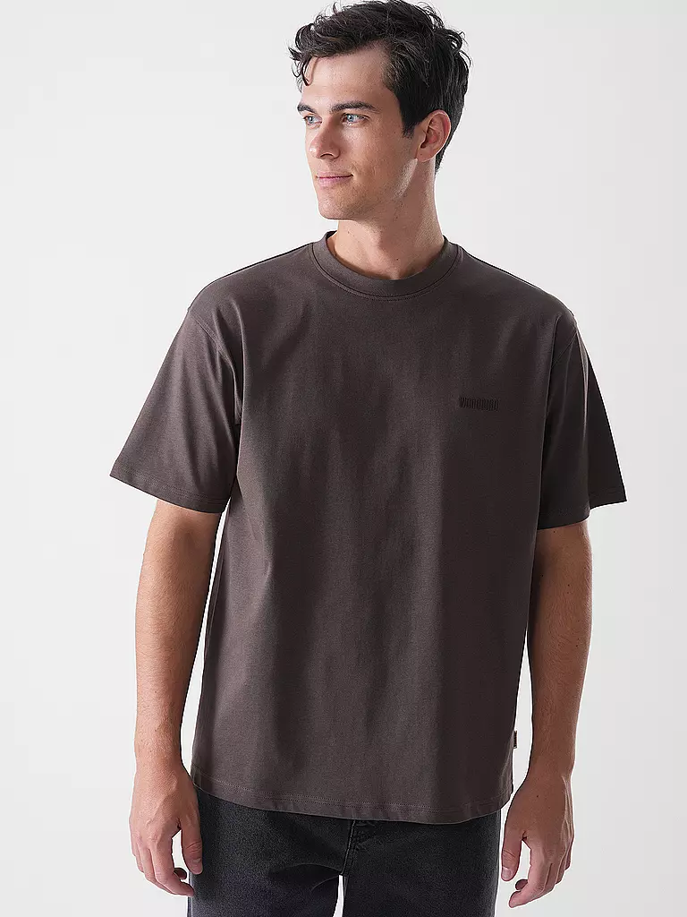 WOODBIRD | Camiseta WBBAINE | Marrón