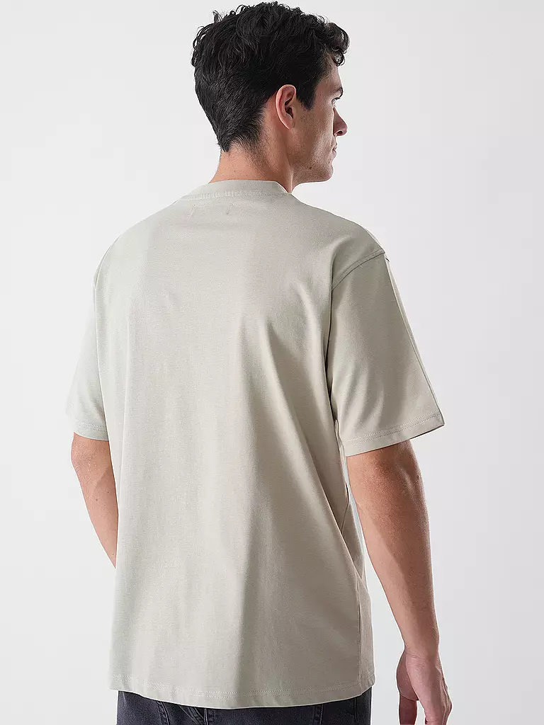 WOODBIRD | Camiseta WBBAINE | Gris claro