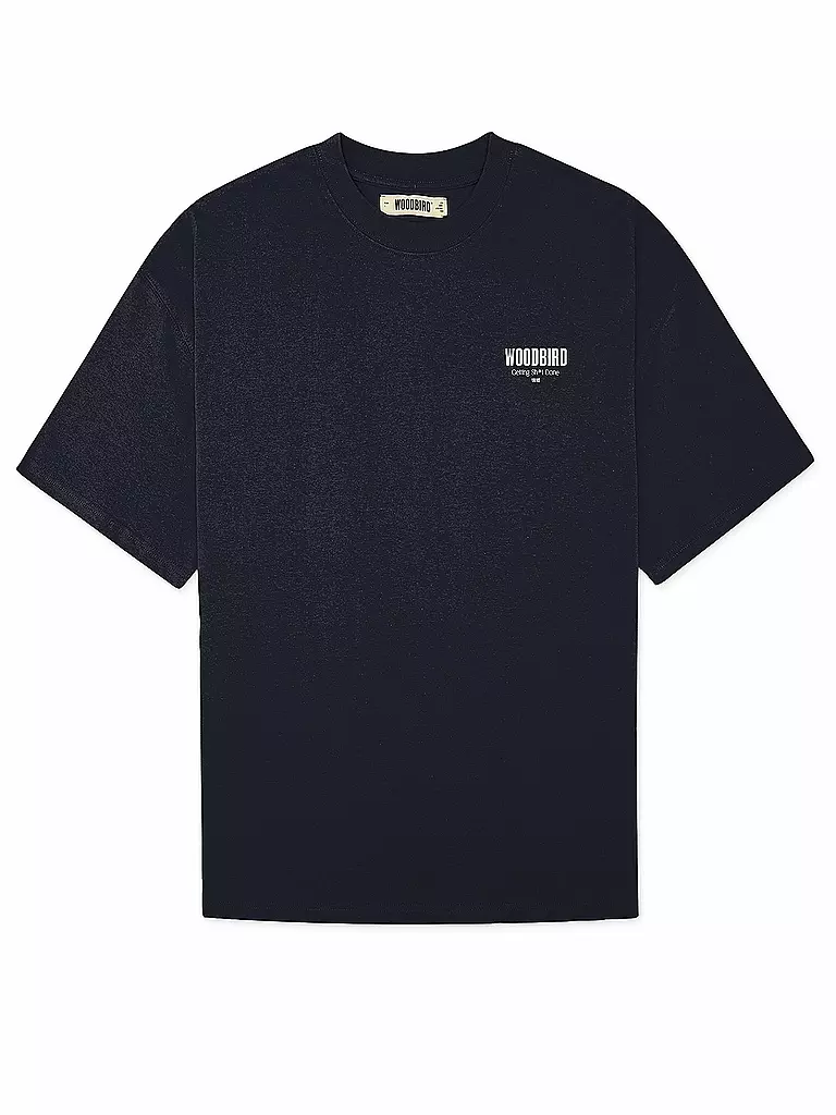 WOODBIRD | Camiseta WBBEAM PHO | Azul oscuro