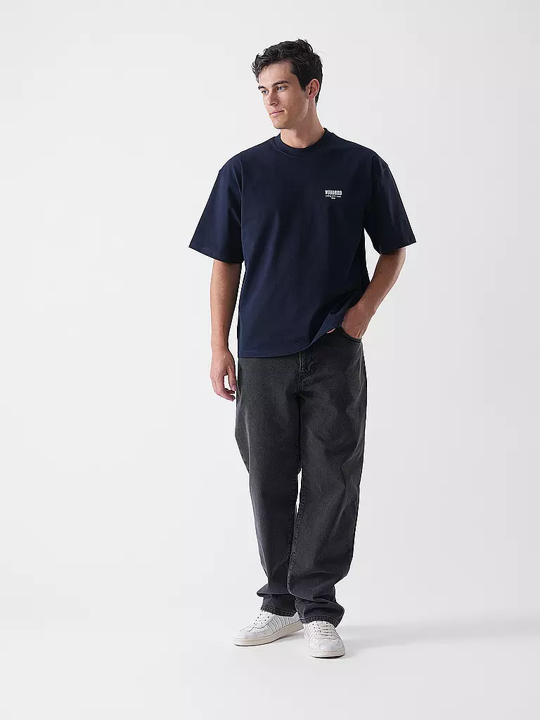 WOODBIRD | Camiseta WBBEAM PHO | Azul oscuro