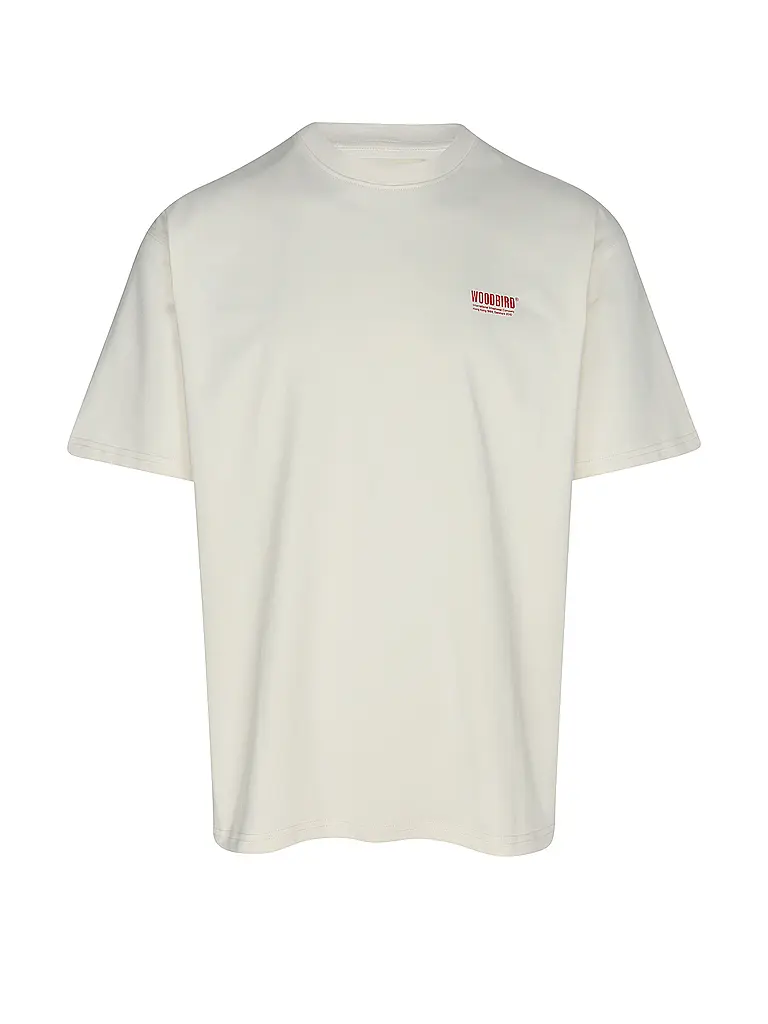 WOODBIRD | Nombre del producto: Camiseta WBBAINE | Crema