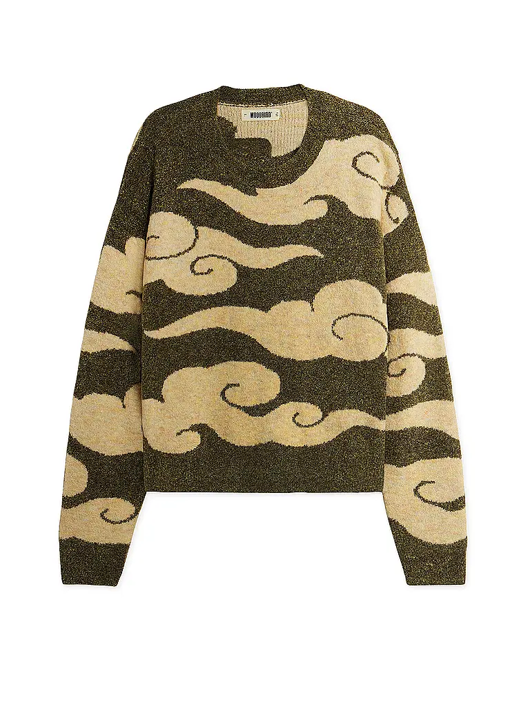 WOODBIRD | Pullover WBKURT CLOUD | Oliva
