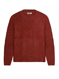 WOODBIRD | Pullover WBKURT LOOP | Rojo oscuro