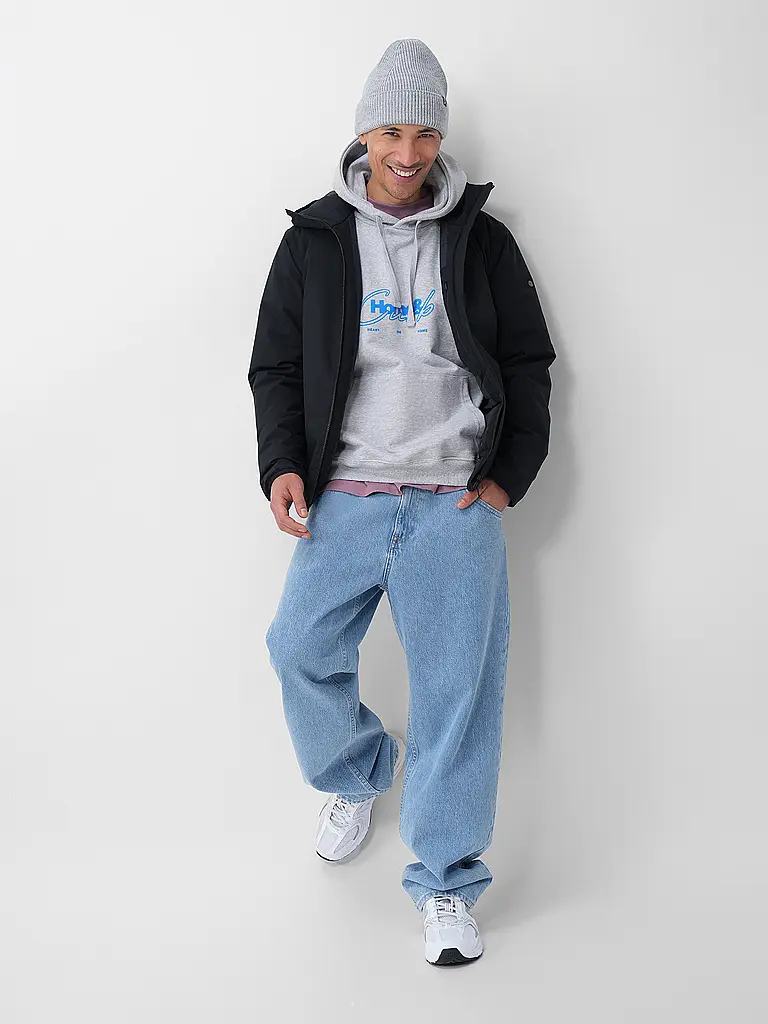 WOODBIRD | Sudadera con capucha - Hoodie WBPAW CURB | Gris claro