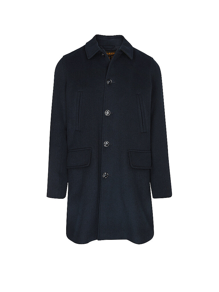 Woolrich Abrigo de lana azul oscuro