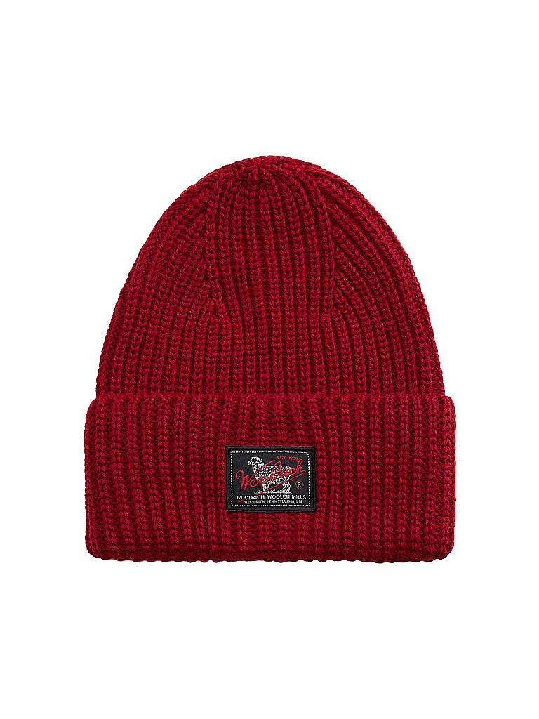 Woolrich Gorro - Gorro WM PATCH rojo