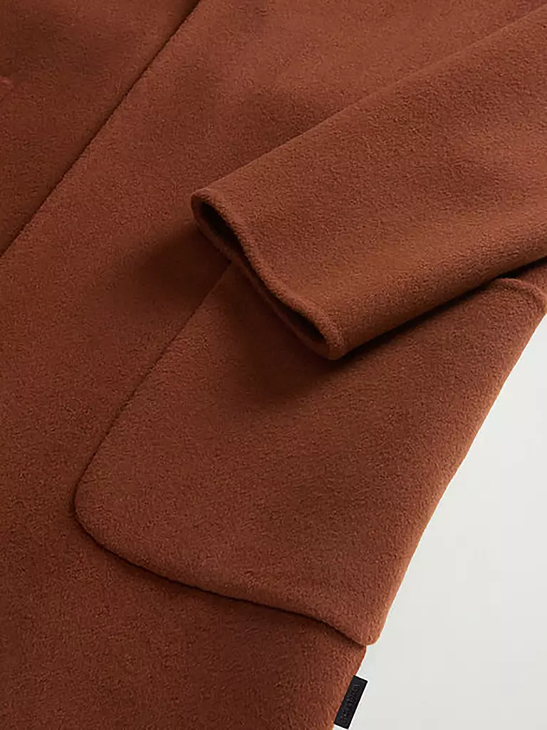 WOOLRICH | Abrigo de lana | Marrón