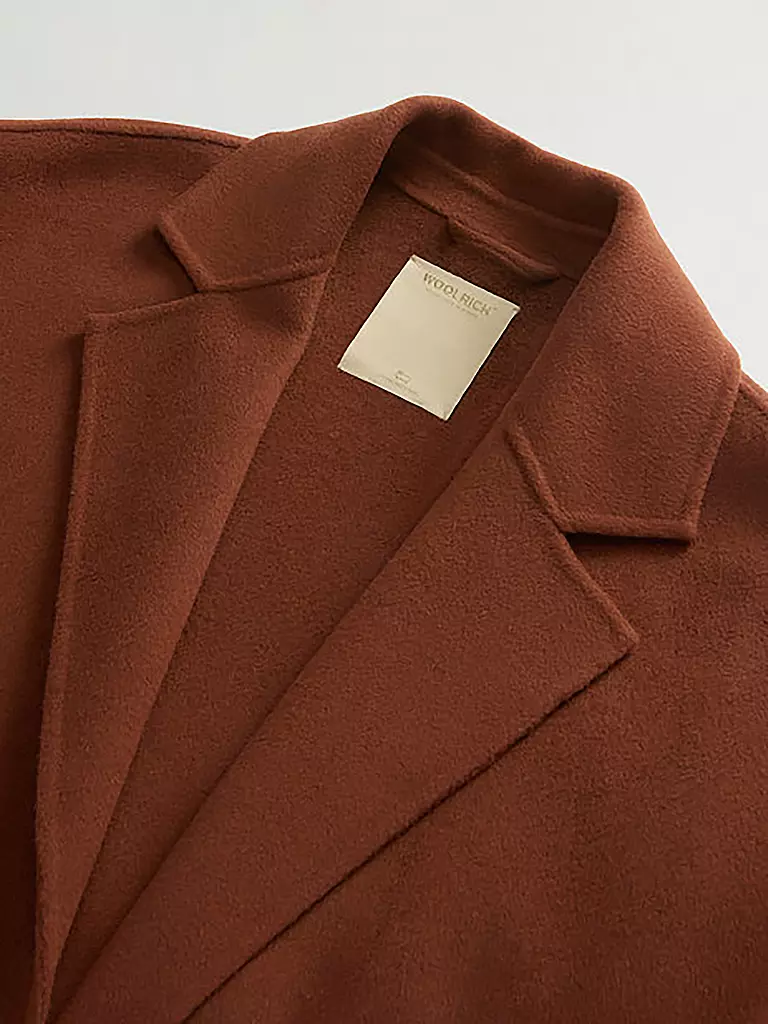 WOOLRICH | Abrigo de lana | Marrón