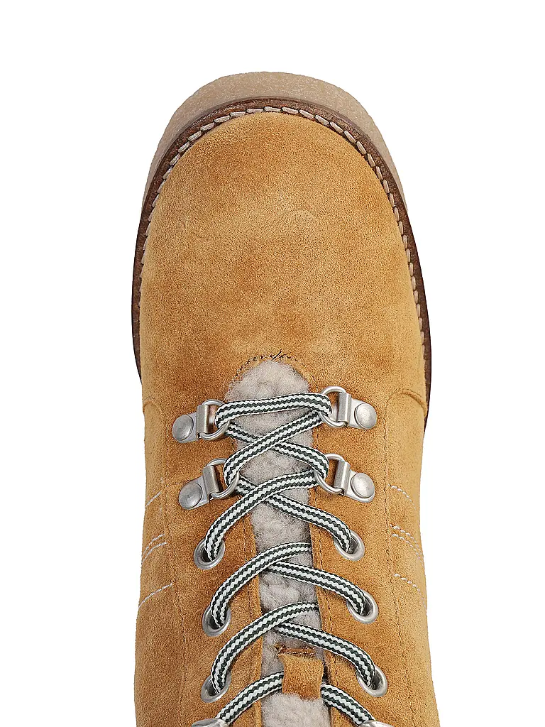 WOOLRICH | Botas con cordones CAMOSCIO | Camel
