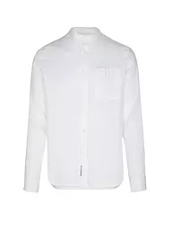 WOOLRICH | Camisa de lino corte regular | Blanco