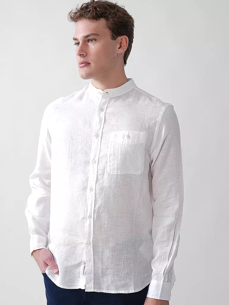 WOOLRICH | Camisa de lino corte regular | 
