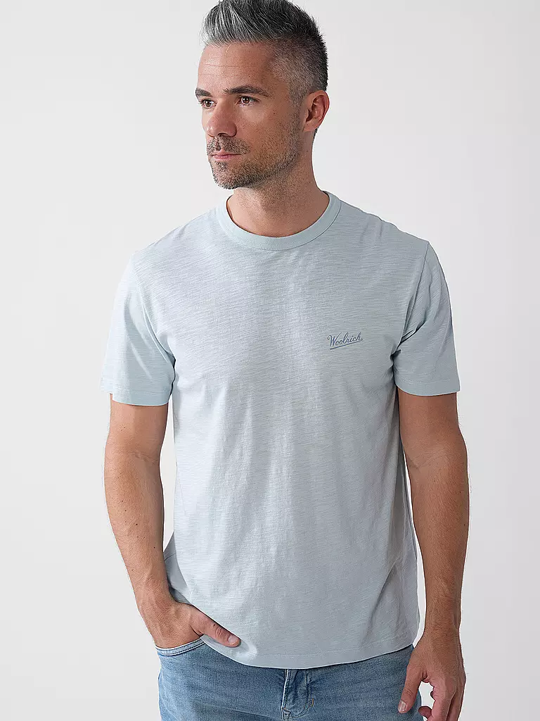 WOOLRICH | Camiseta | Azul claro