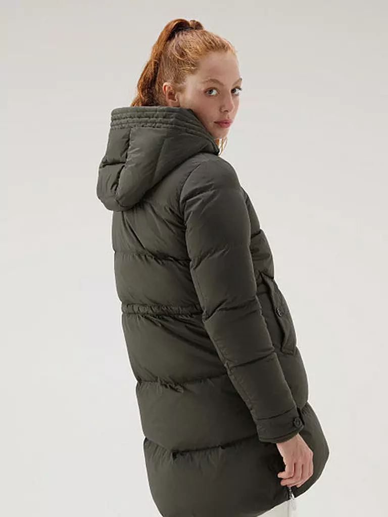 WOOLRICH | Chaqueta acolchada de plumón ALSEA | Oliva