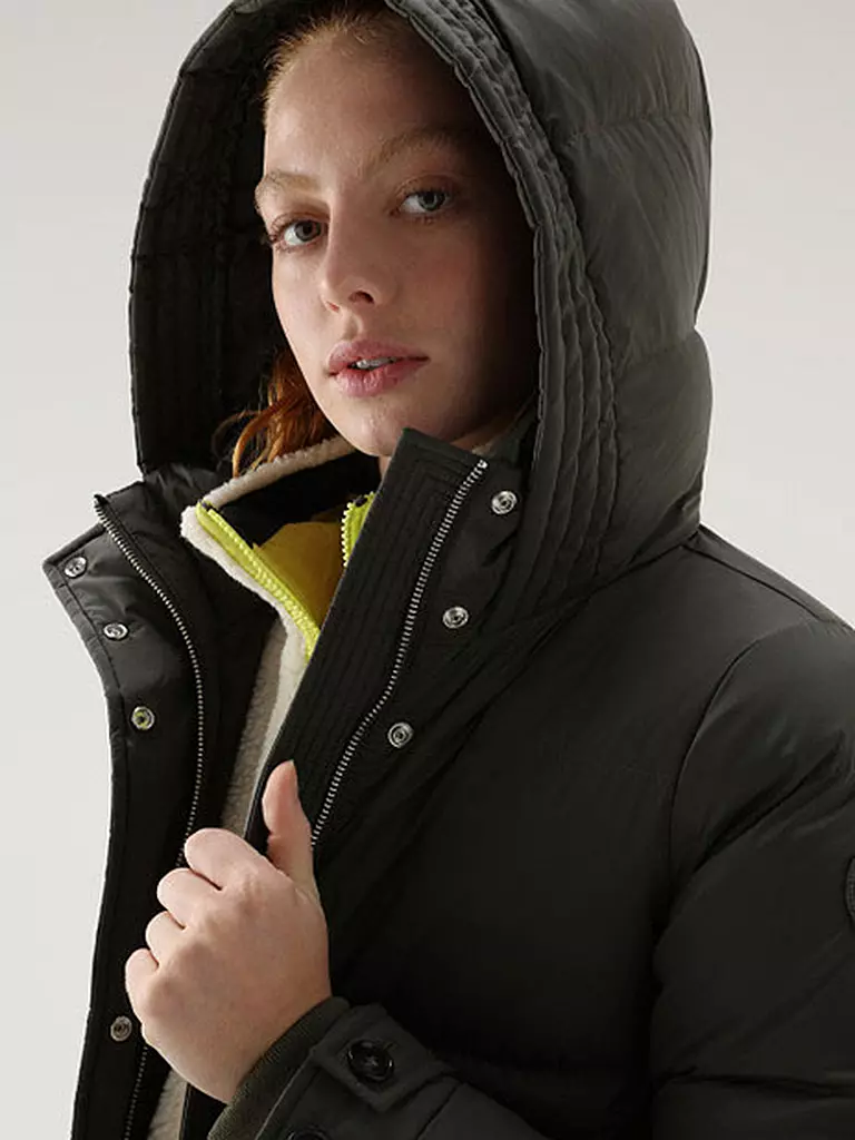 WOOLRICH | Chaqueta acolchada de plumón ALSEA | Oliva